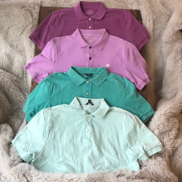 J. Crew Factory Other - Four men’s polos